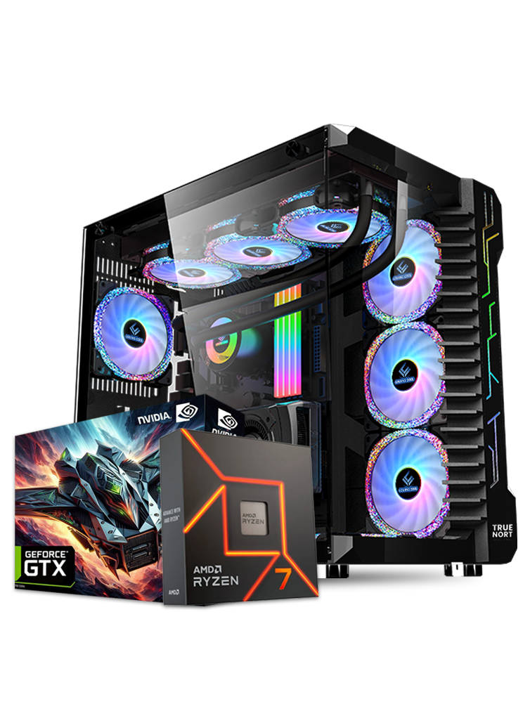 Bruce Gaming PC, AMD Ryzen 7 5800X, GTX 1650 Graphics, 16GB RAM, 512GB SSD, 360mm Liquid Cooler, Windows 11 Pro, RGB Black Case Bruce Gaming PC, AMD Ryzen 7 5800X, GTX 1650 Graphics, 16GB RAM, 512GB SSD, 360mm Liquid Cooler, Windows 11 Pro, RGB Black Case